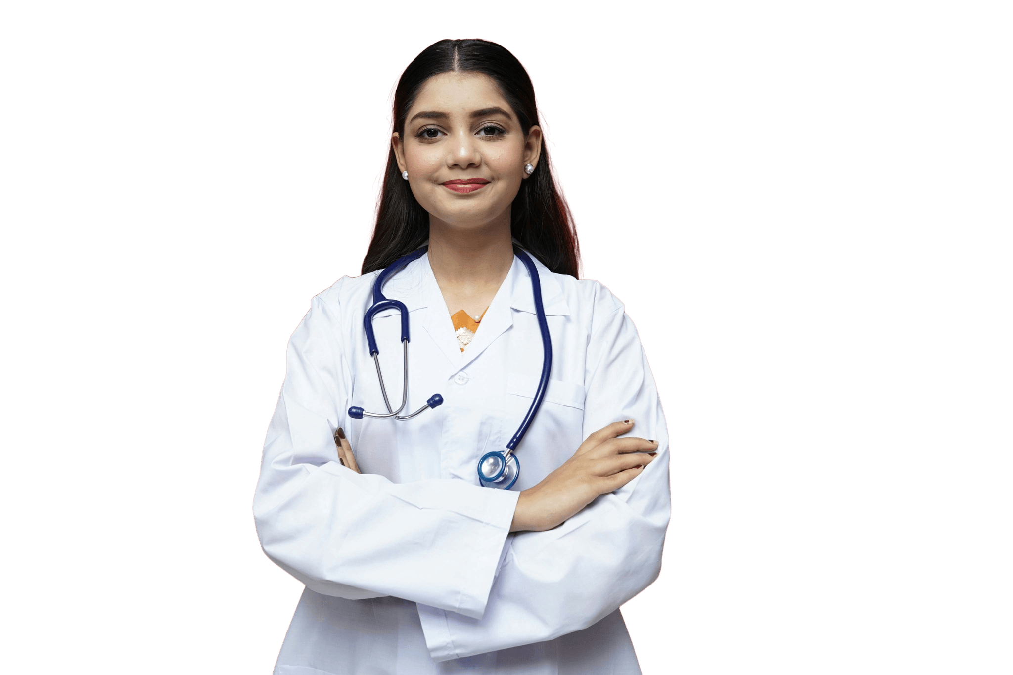 Group of doctors smiling, representing healthcare professionals